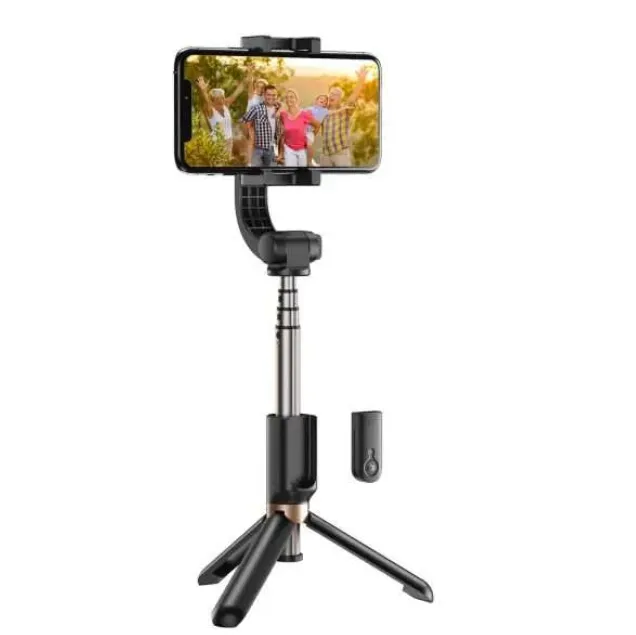 Apexel tripod professional smartphone mount with adjustable height and 360-degree ball head